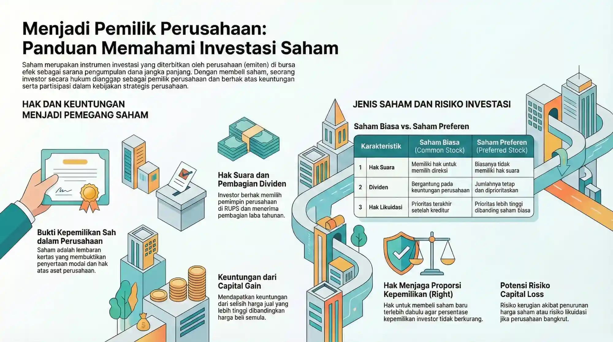 Apa yang Terjadi Saat Anda Membeli Saham
